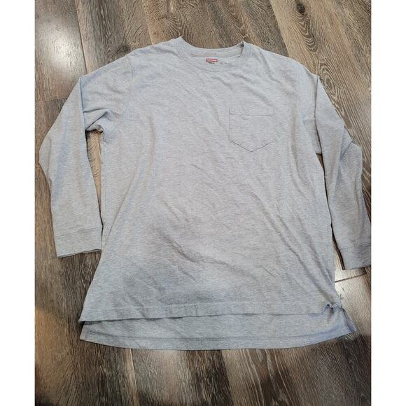 Craftsman Work Men's Gray‎ Long Sleeve Tee size XL #4 - Picture 1 of 4